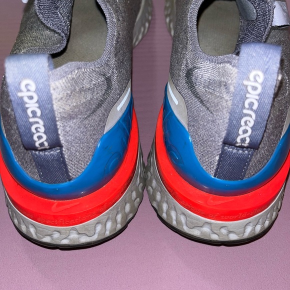 2019 Nike  Epic Phantom React Flyknit JDI 'Indigo Fog'. Used Sz 11.5 - Picture 3 of 5